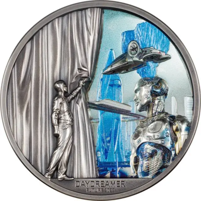 2022 Palau Daydreamer- Future MS70 2oz Silver Coin