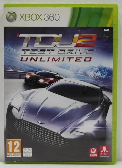 Jeu Test Drive Unlimited Classics - Xbox 360 - Version PAL Française - CIB (complet)