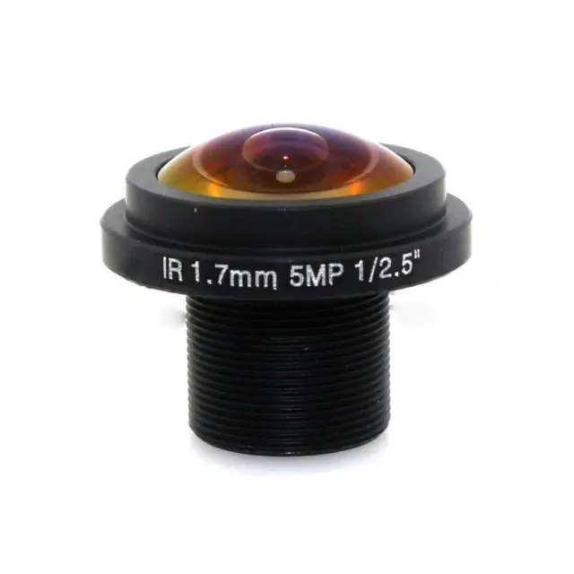 5MP Fisheye CCTV-Objektiv Weitwinkel 1/2,5 M12 IR-Platine für IP-Kamera