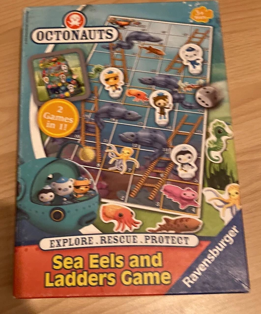 OCTONAUTS SEA EELS and Ladders Game Ravensburger 2in1 Children's