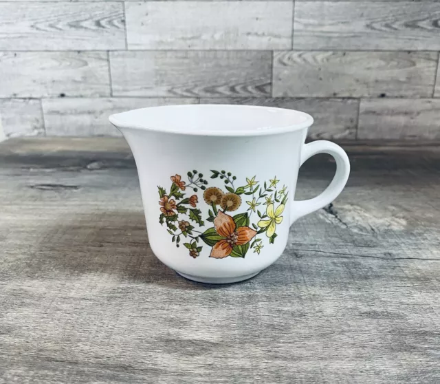 Vintage Corelle Creamer in the Indian Summer Pattern 8 Ounce