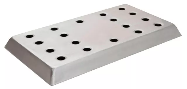 Beaumont Aluminium Arbeitsplatte Effekt Tropf Getränk Tablett Bar Pub 455 x 227 x 30 mm