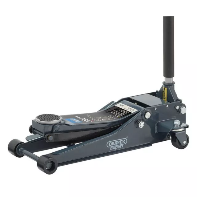 Draper Expert Professional Low Profile Garage Trolley Jack 3 Tonne - 24271