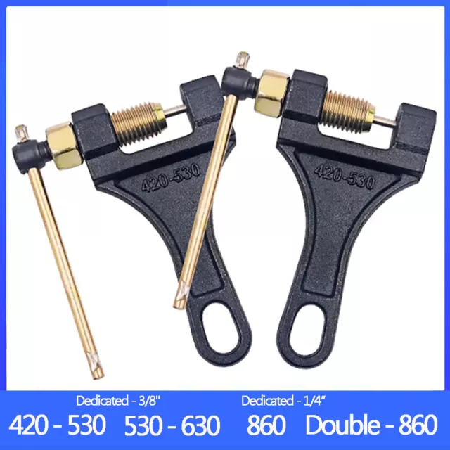 Professional Motorbike Bike Chain Breaker Splitter Link Removal Repair Tool Sizs