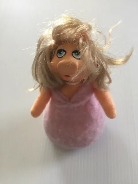 Vintage Miss Piggy Muppet Beanbag - 1979 - NWT