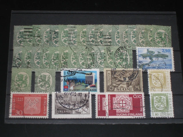 Briefmarken Europa Lot 208:  Finnland Suomi ʘ gestempelt - aus alter Sammlung
