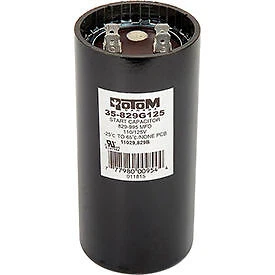 Rotom 829B, 829-995MFD, 110125V, Start Capacitor, Round Pem Motors 829B