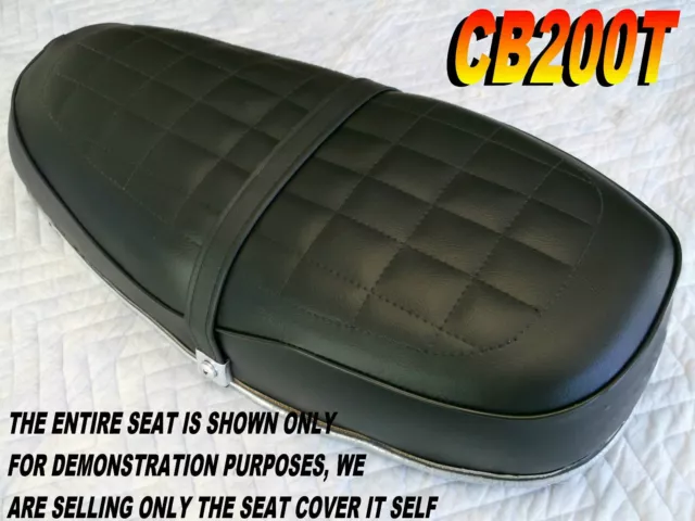 CB200 1974-76 Replacement seat cover for Honda CB200T CB200K0 CB200T0 L@@K 117