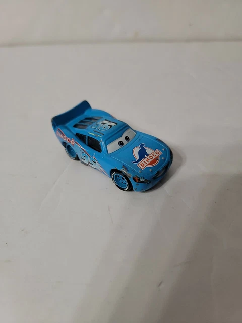 MATTEL DISNEY PIXAR Cars Dinoco LIGHTNING McQueen 1:55 Diecast Toy Car ...