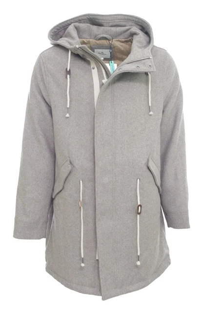 PEPE JEANS MANTEAU drap de laine beige capuche homme Johansen PM402614 Stowe EUR 149 95 PicClick FR