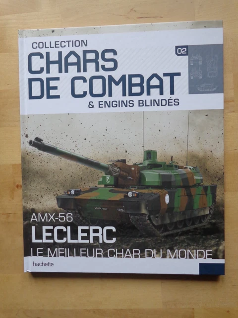 1:43 Char De Combat Principal Français Leclerc Modèle Militaire Véhicule Blindé Collection De Voitures Blindé (Kit Non Assemblé
