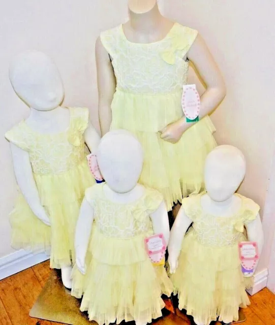 jona Michelle girls special occasion party dress 2/3/4 YEARS FANTASTIC BNWT