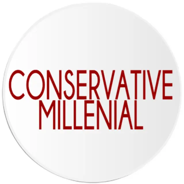 Conservative Millenial - 25 Pack Circle Stickers 3 Inch - Republican