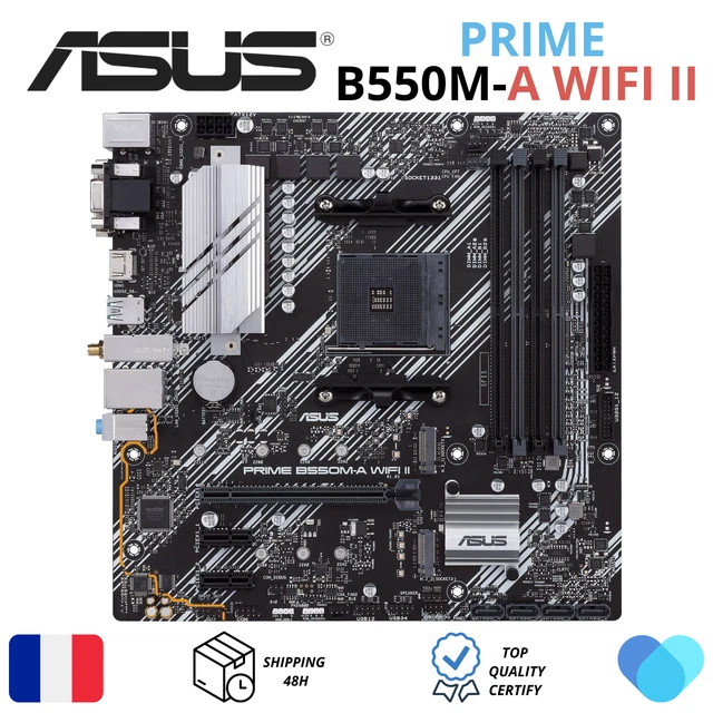 Carte mère Gigabyte B550M GAMING X WIFI6 micro ATX Socket AM4 Chipset