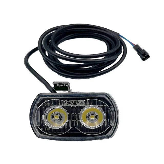 Feu Arrière LED 48V Pour Vélo électrique - Avec Avertisseur - Neuf