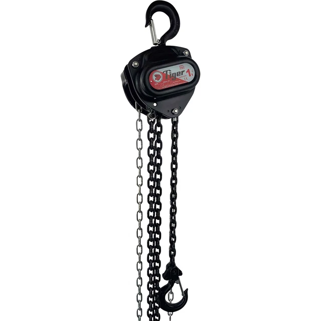 Tiger TR7 Series Hand Chain Hoist- 1/2-Ton Cap 20ft lift