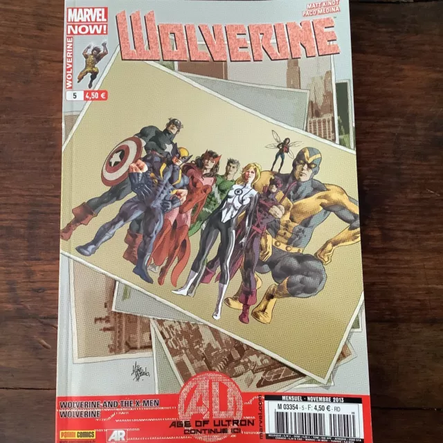 M 03354 MARVEL / Wolverine N°5 11/2013 TRES BON ETAT - VOIR PHOTO