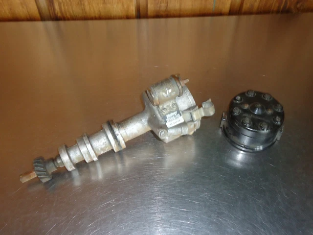 Vintage Mallory Dual Point Distributor YC-343-HP Ford FE 352 390 406 427 428 V-8 Vintage Mallory Dual Point Distributor YC-343-HP Ford FE 352 390 406 427 428 V-8