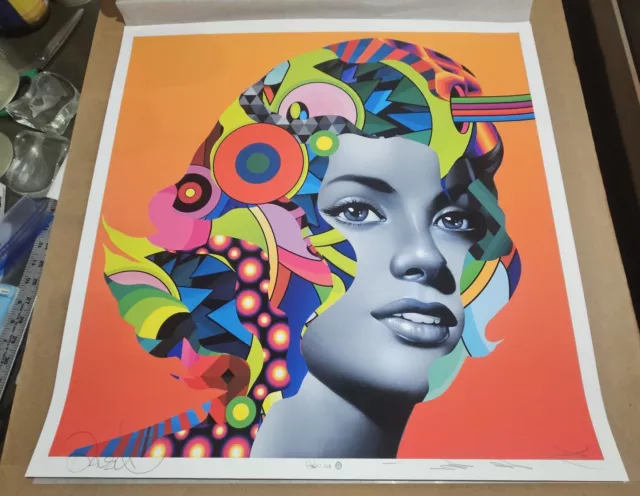 Tristan Eaton x Dalek GEMMA Collab Signed Giclée Print Limited Ed 1 of 5 Rare Tristan Eaton x Dalek GEMMA Collab Signed Giclée Print Limited Ed 1 of 5 Rare