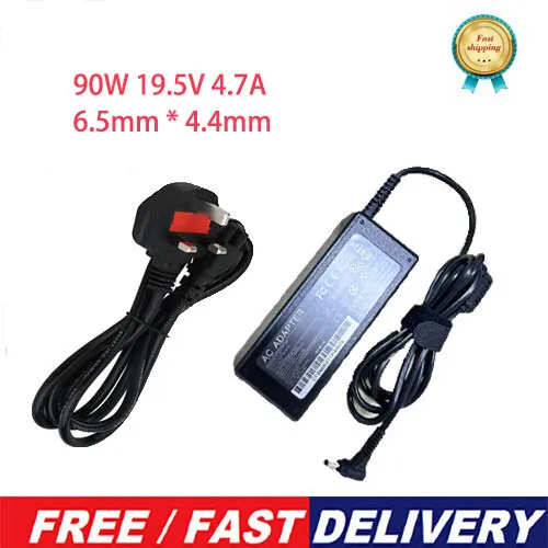 19.5V 4.7A 90W AC Adapter Charger for Sony Vaio Series Laptop Power Supply Cord