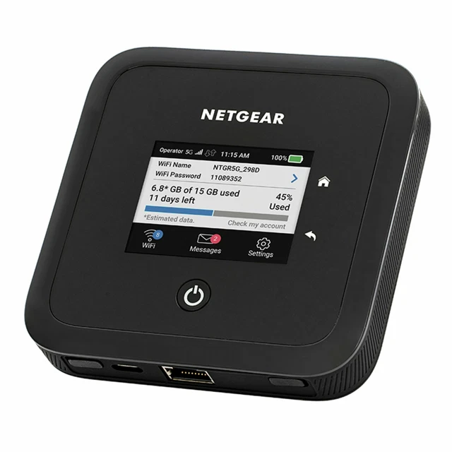 NETGEAR Nighthawk M5 router hotspot mobile WiFi 6 5G, MR5200