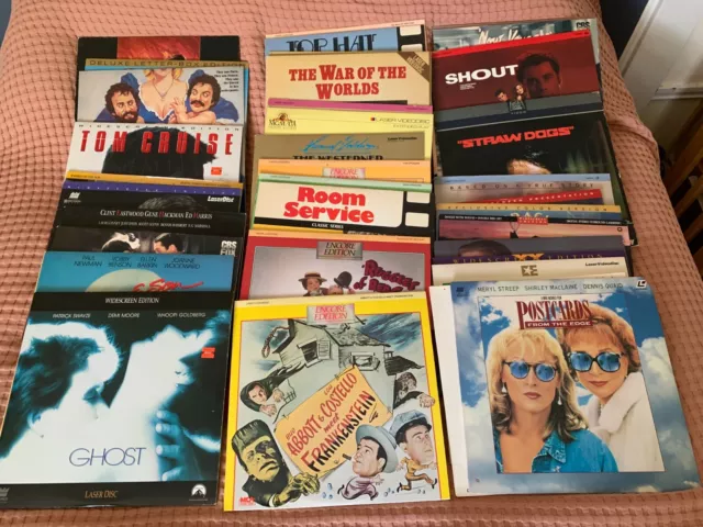 Laserdiscs $3 each $6 flat shipping!