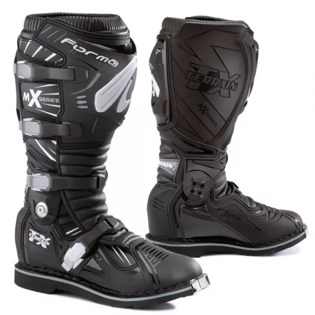 Bottes Forma Off-Road Motocross MX Terrain TX Noir