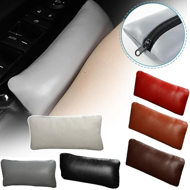 Leather Car Center Console Knee Pad Cushion Memory Rest Arm Wrist Foam Door M3Y5