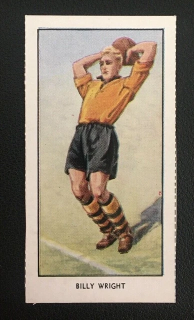 Wolverhampton Player Trade Card by Thomson 1955 Famous Footballers (25) No.14