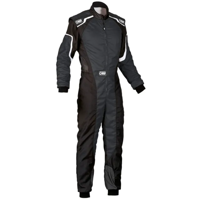 OMP Racing KS-3 Karting Kart Suit black (CIK FIA Approved) - size 50