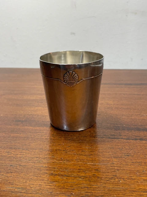 TIMBALE CHRISTOFLE COLLECTION GALLIA Modèle Perlè Sans Gravure Métal