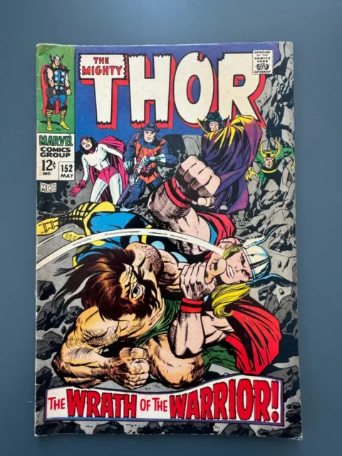 The Mighty Thor #Some 152 Silver Age Marvel 1968 Stan Lee comic book Jack Kirby