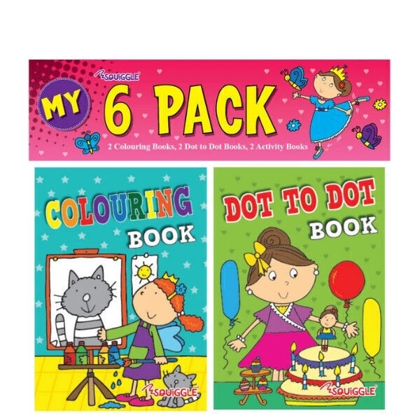 Lot De 8 Mini Livres De Coloriage De Noël Avec 8 Boîtes De
