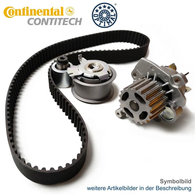 CONTITECH + set cinghie dentate ottimale + pompa acqua per VW LUPO 1 6X1 6E1 TDI AUDI