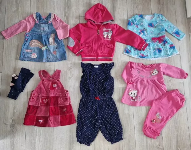 Baby Girl Clothes Outfits Sets Bundle 9-12 Months