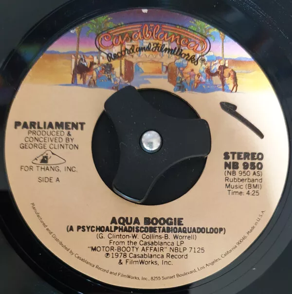 Parliament - Aqua Boogie (A Psychoalphadiscobetabioaquadoloop), 7"(Vinyl)
