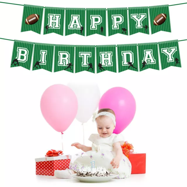 Happy Birthday Banner Party Supplies Decorations Garland Letter