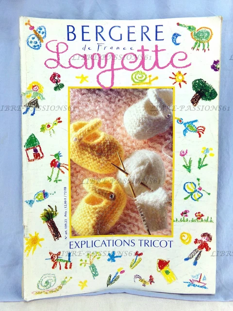 EXPLICATIONS TRICOT LAYETTE Berg re De France 2000 EUR 5 95