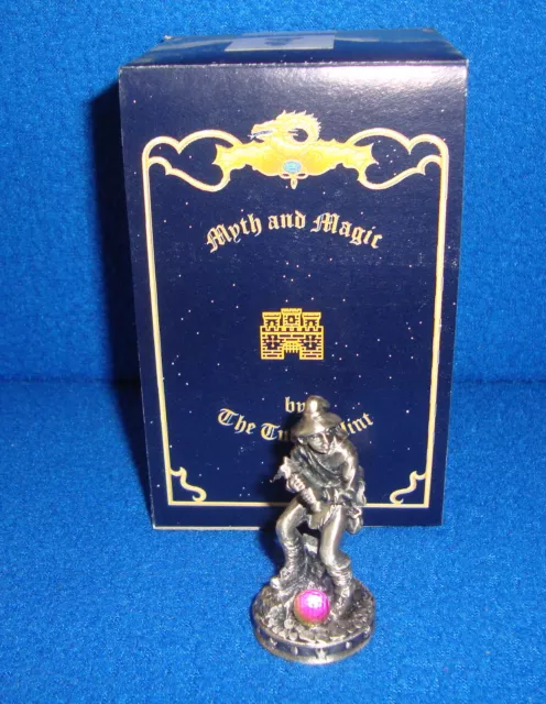 Myth and Magic Pewter The Pawn White by The Tudor Mint MIB New Old Stock