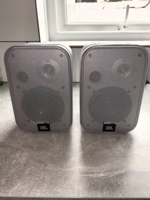 JBL CONTROL ONE Silver Speakers plus wall brackets £42.28 - PicClick UK