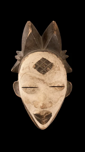 Masque Punu - Gabon - Afrique Centrale  - Art africain - African art.