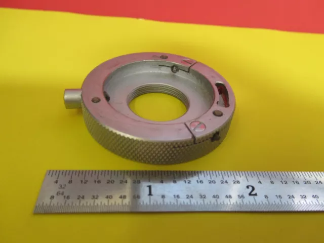 LEITZ Allemagne Phaco Objectif Support Microscope Pièce Comme Imprimé &FT-6-134