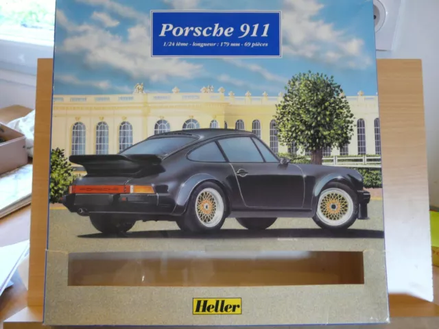 Heller 80714 Construction Maquette Porsche 934 Echelle 1/24 4 pot peinture  colle