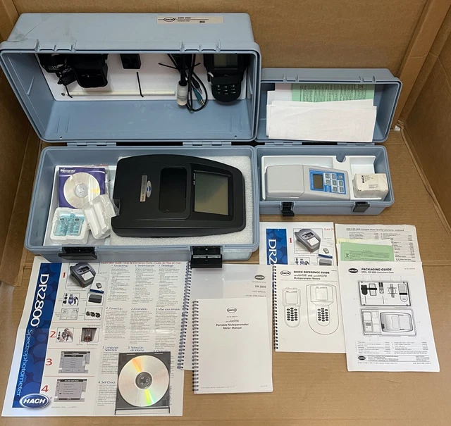HACH DR 2800 Water Quality Analyzer Spectrophotometer Set 2100P