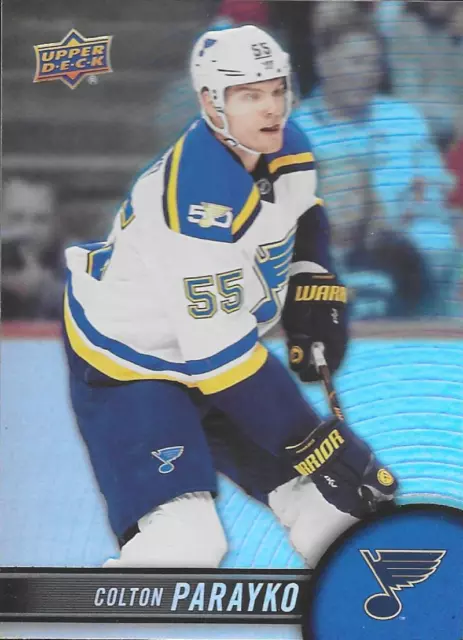 2017-18 Upper Deck Tim Hortons #85 Colton Parayko NHL  Blues