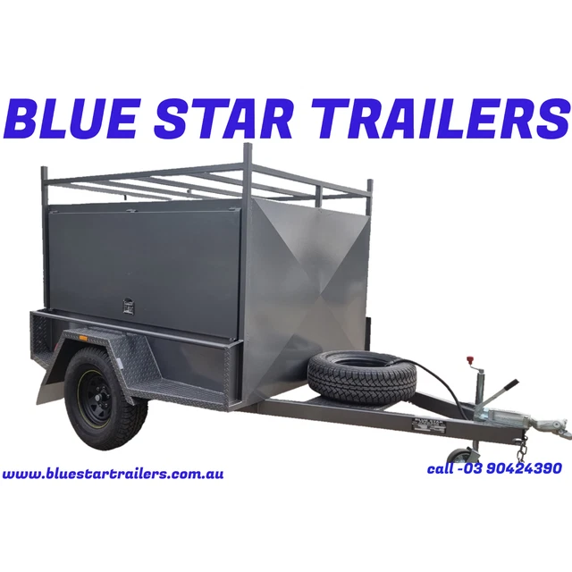 7x5 square Tradesman Top Trailer