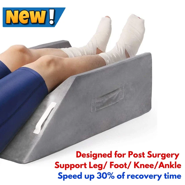MEMORY FOAM LEG Elevation Pillow PostSurgery Knee Ankle Support Lower