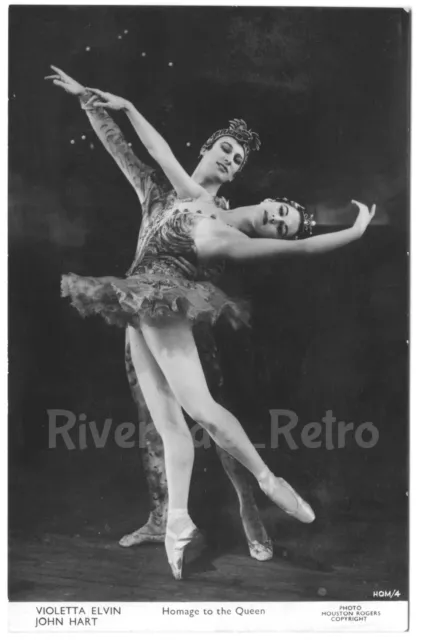 Violetta Elvin John Hart, Homage To The Queen, 1953 Ballet Photo (#168)
