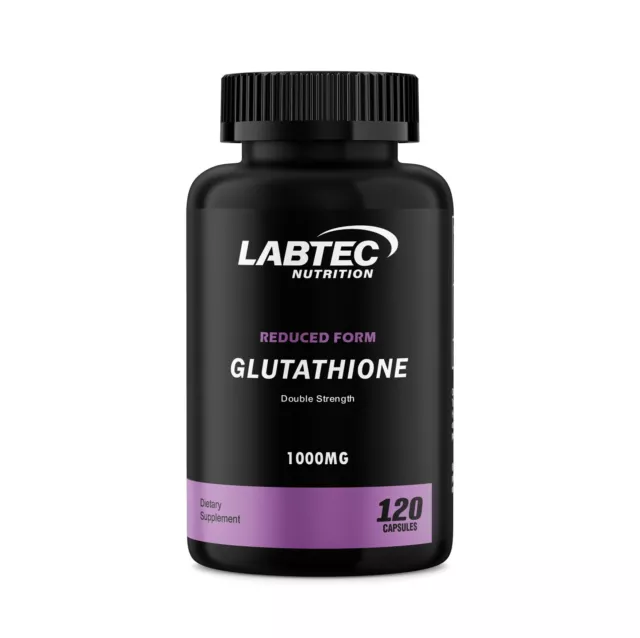 Glutathione 1000mg X 120 Capsules Liposmal DOUBLE STRENGTH PREMIUM GRADE