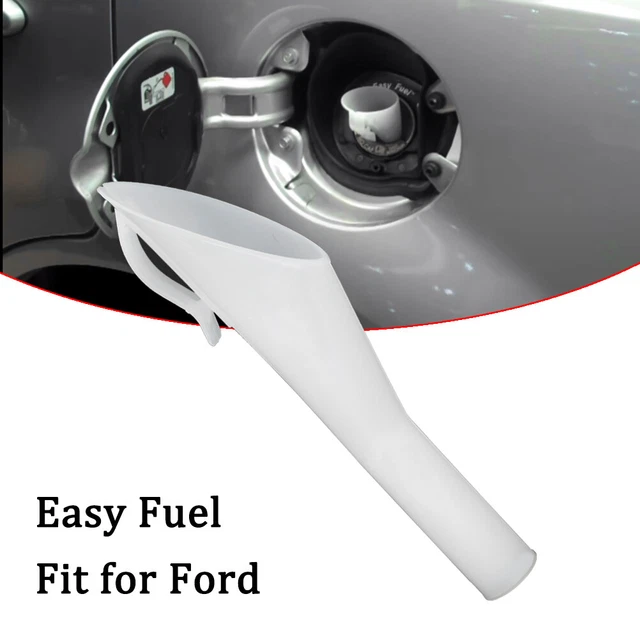 EASY FUEL TANK Filler Funnel Tube Gas Can Adaptor White Spout Upgrade